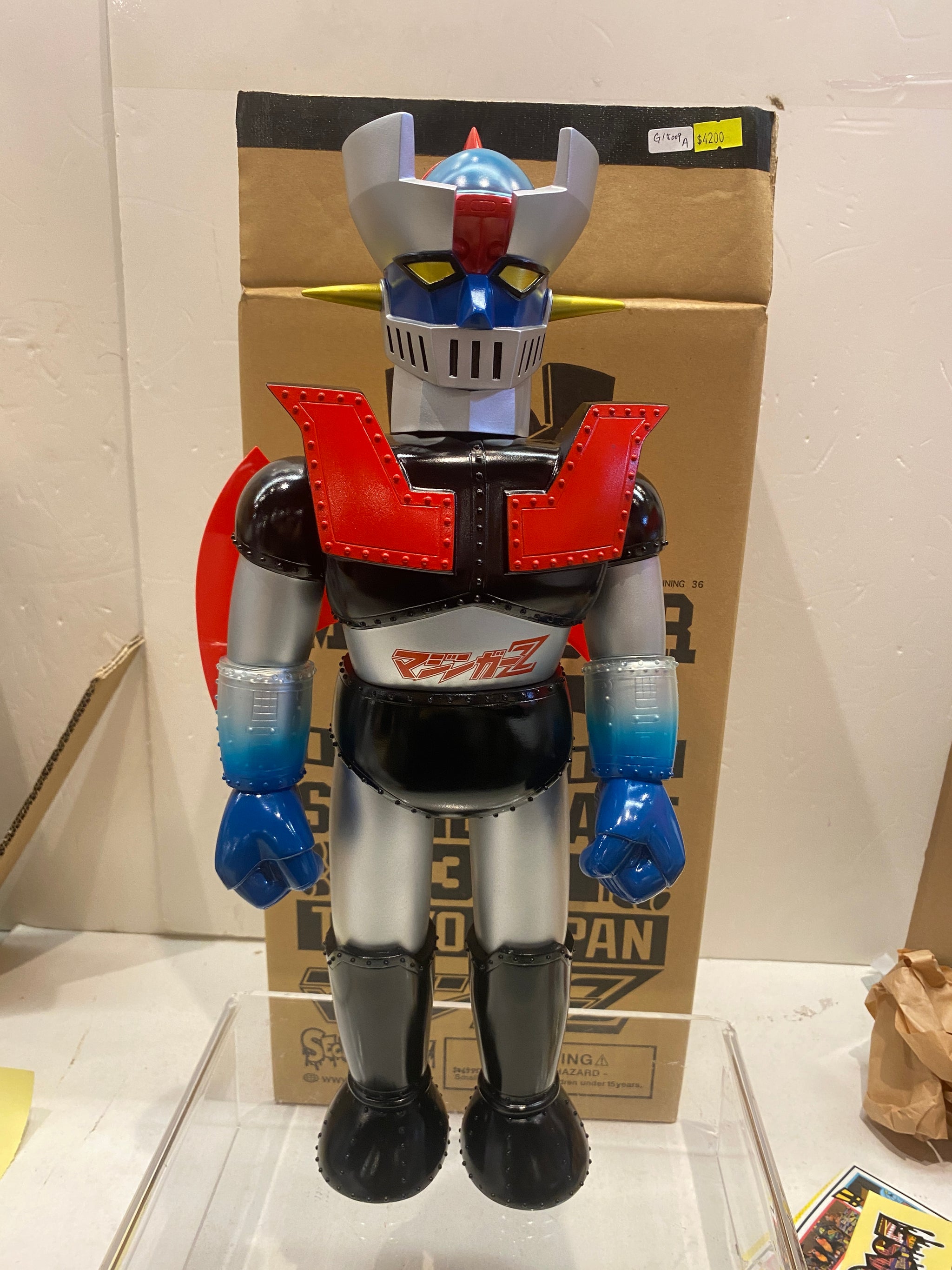 ロボッチ　ソフビ 工匠堂 サイボットロボッチ ソフビ 全高約 : 197mm - メルカリ